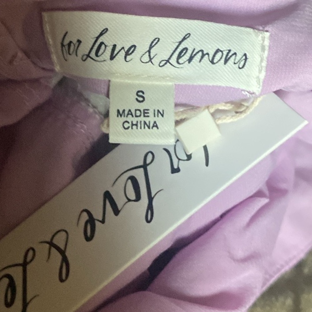 For Love And Lemons 
JUNE MINI DRESS 
S - Picture 11 of 12